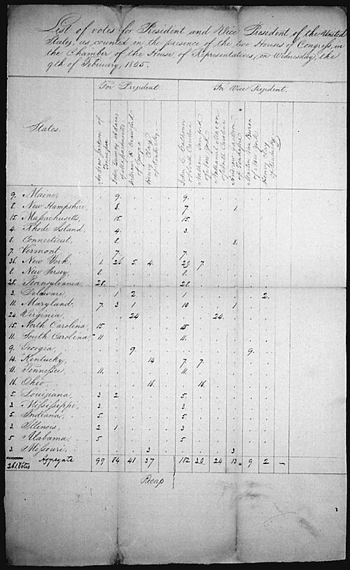 1825 United States presidential election
